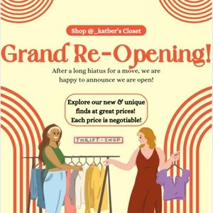 GRAND RE-OPENING!!!